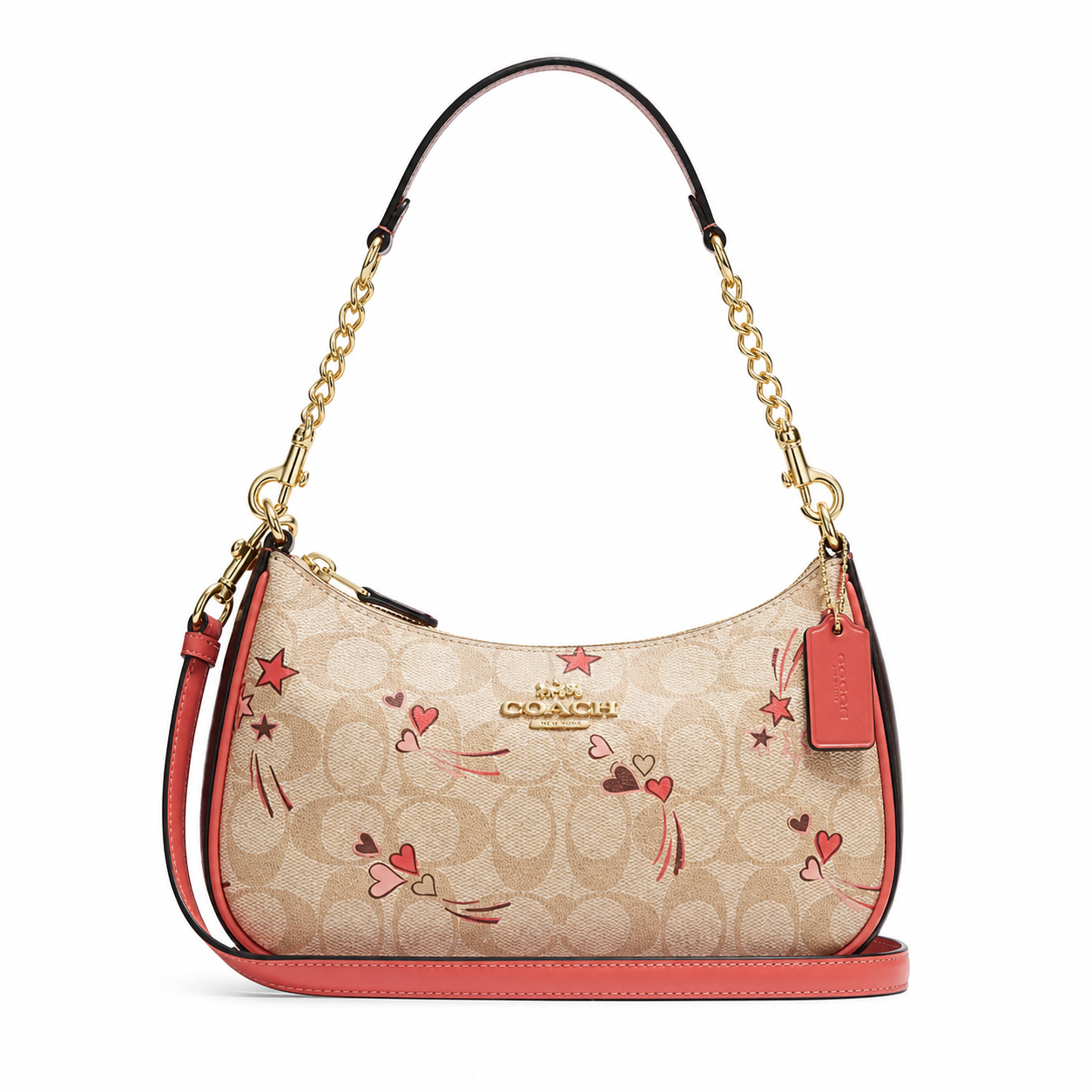 Coach Nolita hearts