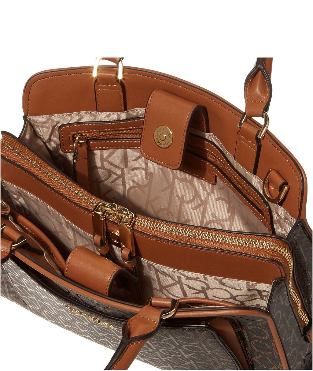 Calvin Klein Monogram Satchel