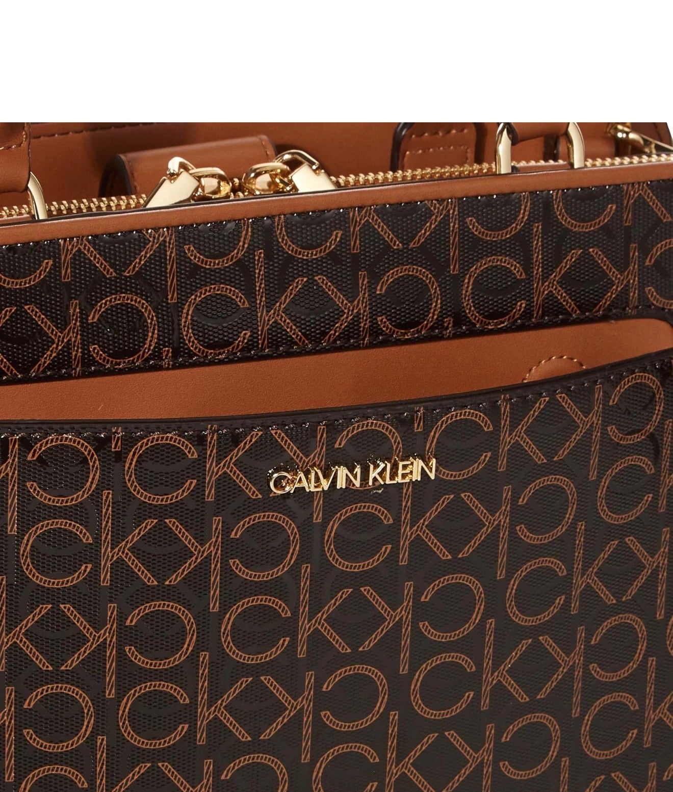 Calvin Klein Monogram Satchel